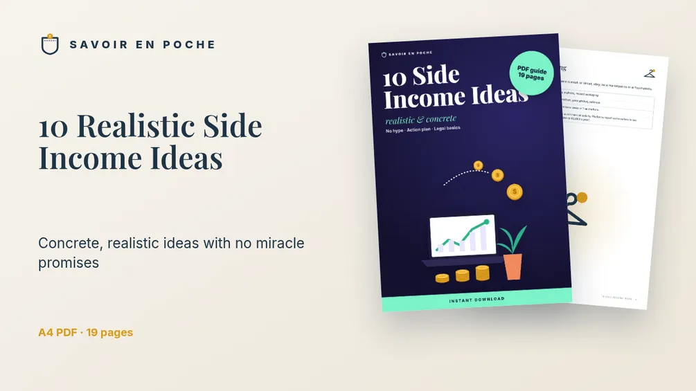 10 Realistic Side Income Ideas – Guide (PDF)