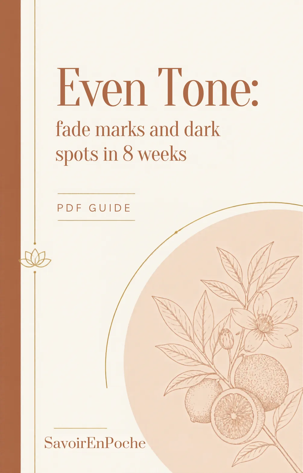Even Tone Plan: Fade Dark Spots & Acne Marks in 8 Weeks (PDF ebook)